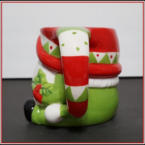 NEW Certified International Holiday Magic Figural Gnome Mug 18 oz Earthenware - Picture 2 of 6